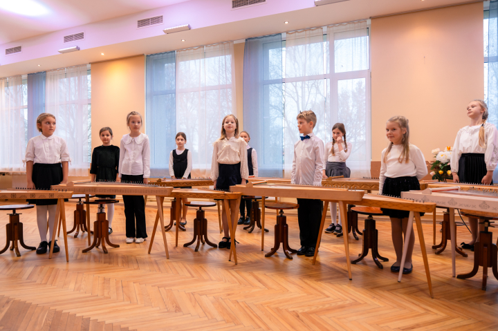 P. Jurjāna Rīgas Mūzikas skola viesojas Nīcas Mūzikas skolā