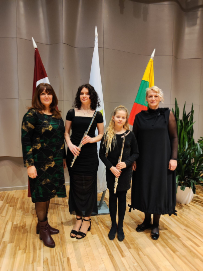 Saldus Mūzikas skolā norisinājās pūšaminstrumentu spēles audzēkņu konkurss 