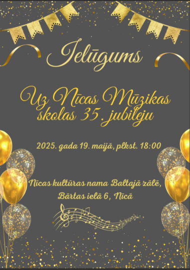 Nīcas Mūzikas skolai 35!