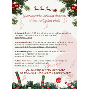 Ziemassvētku ieskaņas koncerti