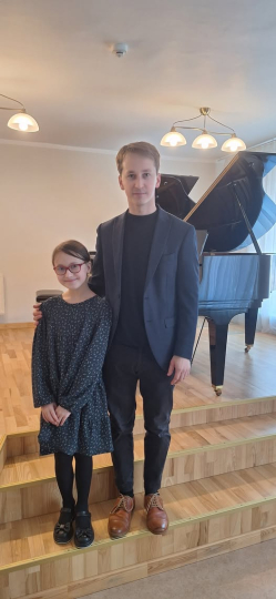 Pianista Daumanta Liepiņa meistarklases