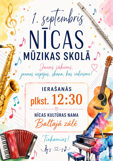 Klāt jaunais 2026./2027. mācību gads! Sākam!