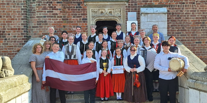 Nīcas Mūzikas skola vasaras mākslu festivālā 