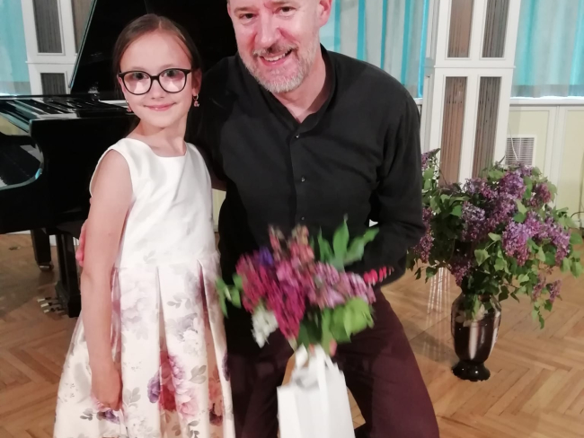 Paulo Steinberg meistarklases Nīcas Mūzikas skolā